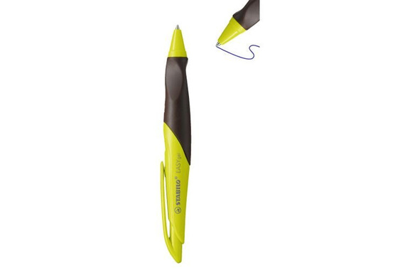Ergonomiczne, automatyczne pióro żelowe STABILO EASYgel, dla leworęcznych, zielone