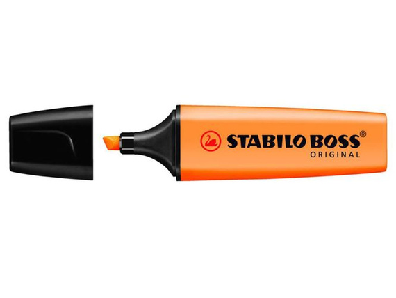 Zakreślacz Boss, pomarańczowy - Stabilo